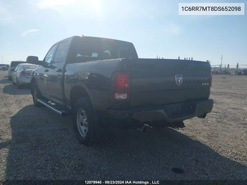 1C6RR7MT8DS652098 2013 Ram 1500 Sport