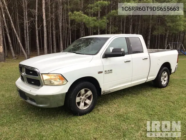 1C6RR6GT9DS655663 2013 Ram 1500 2013 Ram 1500 Slt 4X2 Dual Cab Pickup