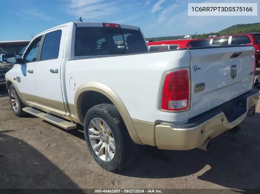 2013 Ram 1500 Laramie Longhorn Edition VIN: 1C6RR7PT3DS575166 Lot: 40402607