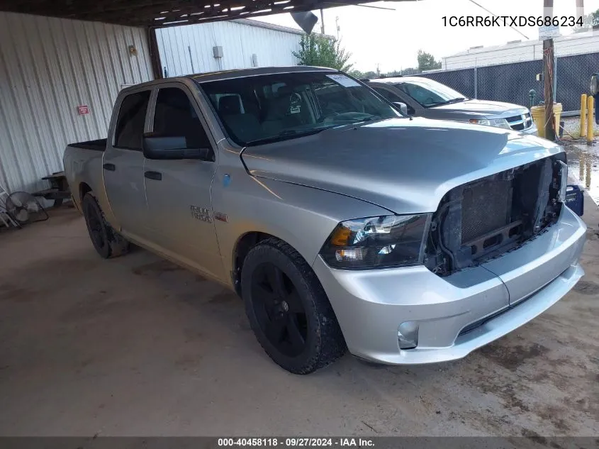 2013 Ram 1500 Express VIN: 1C6RR6KTXDS686234 Lot: 40458118