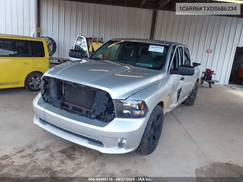 2013 Ram 1500 Express VIN: 1C6RR6KTXDS686234 Lot: 40458118