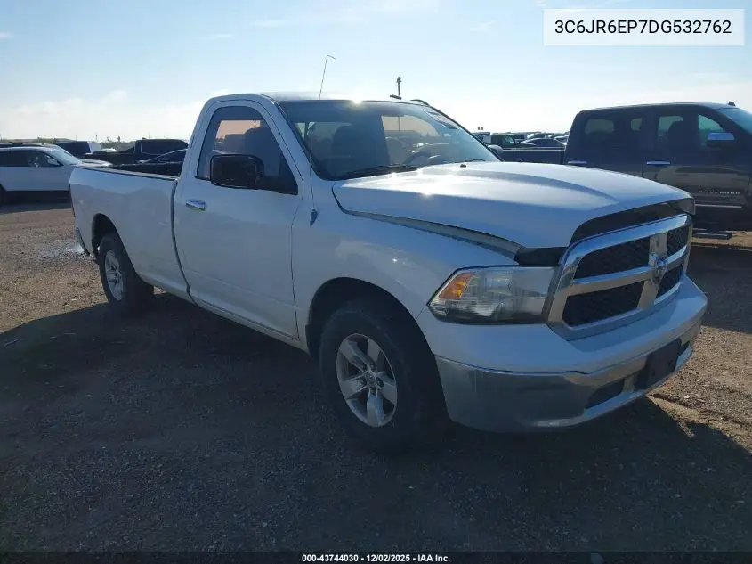 3C6JR6EP7DG532762 2013 Ram 1500 Slt