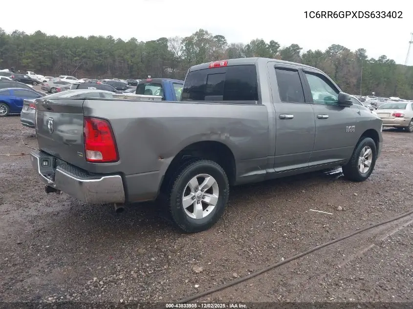 1C6RR6GPXDS633402 2013 Ram 1500 Slt
