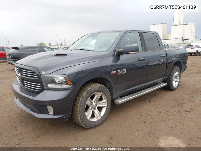 2014 Ram 1500 Sport VIN: 1C6RR7MT5ES461109 Lot: 12094234