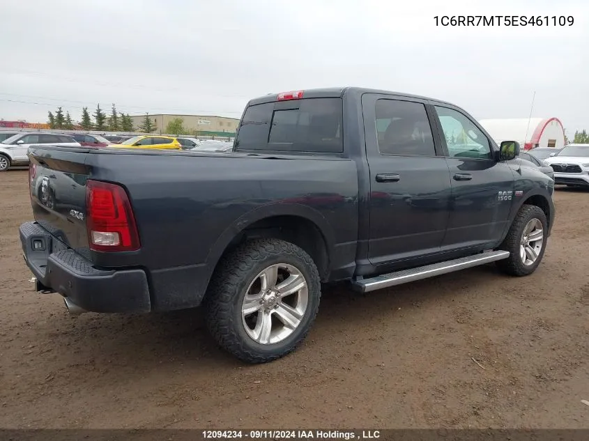 2014 Ram 1500 Sport VIN: 1C6RR7MT5ES461109 Lot: 12094234