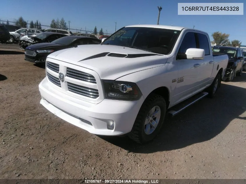 2014 Ram 1500 Sport VIN: 1C6RR7UT4ES443328 Lot: 12105767