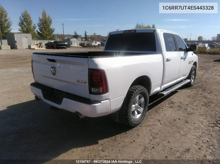 2014 Ram 1500 Sport VIN: 1C6RR7UT4ES443328 Lot: 12105767