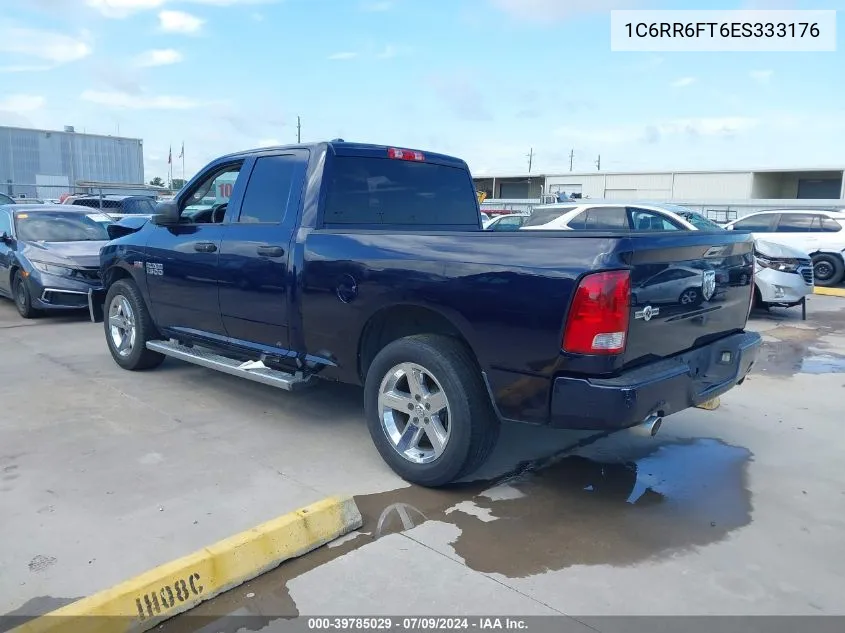 2014 Ram 1500 Express VIN: 1C6RR6FT6ES333176 Lot: 39785029