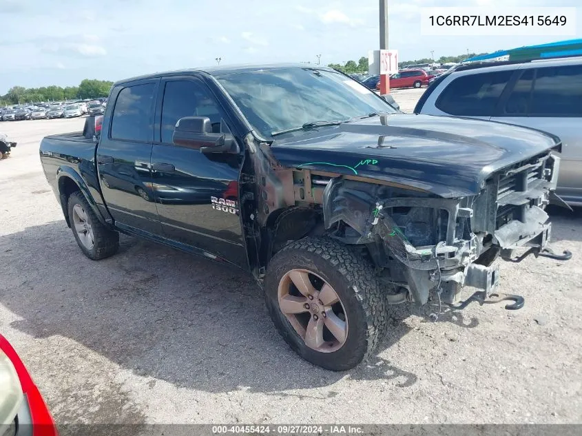 2014 Ram 1500 Outdoorsman VIN: 1C6RR7LM2ES415649 Lot: 40455424