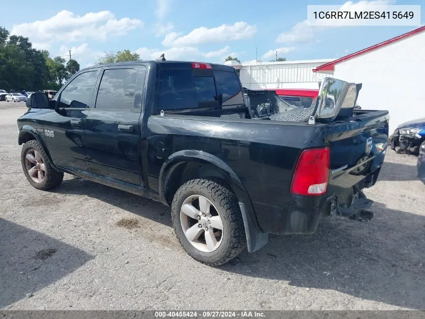 2014 Ram 1500 Outdoorsman VIN: 1C6RR7LM2ES415649 Lot: 40455424