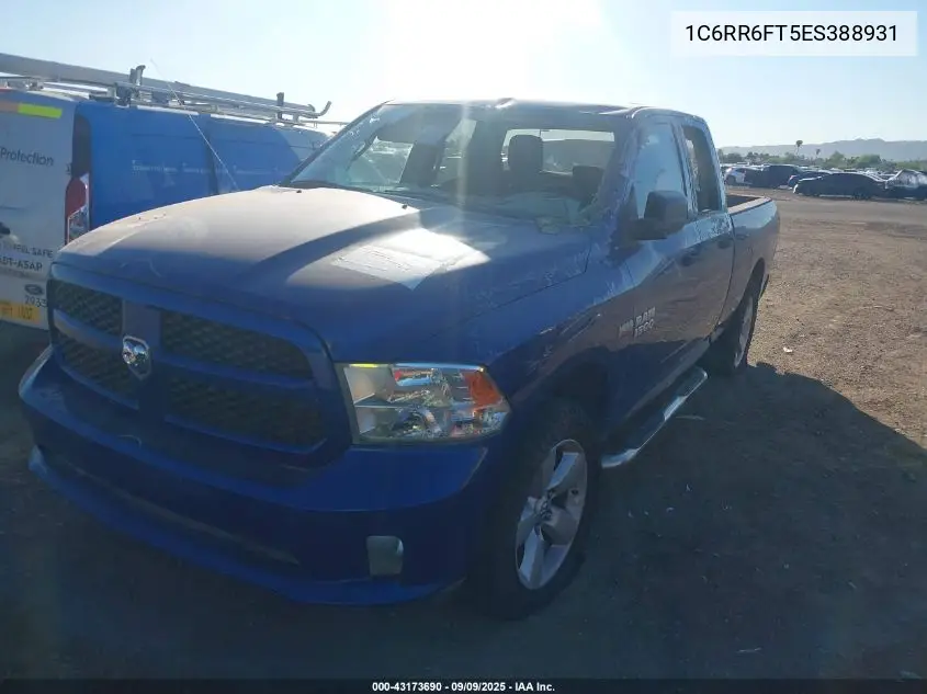 2014 Ram 1500 Express VIN: 1C6RR6FT5ES388931 Lot: 43173690