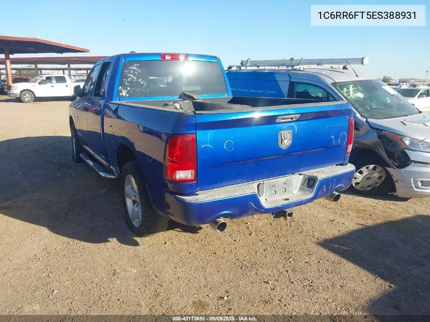 2014 Ram 1500 Express VIN: 1C6RR6FT5ES388931 Lot: 43173690
