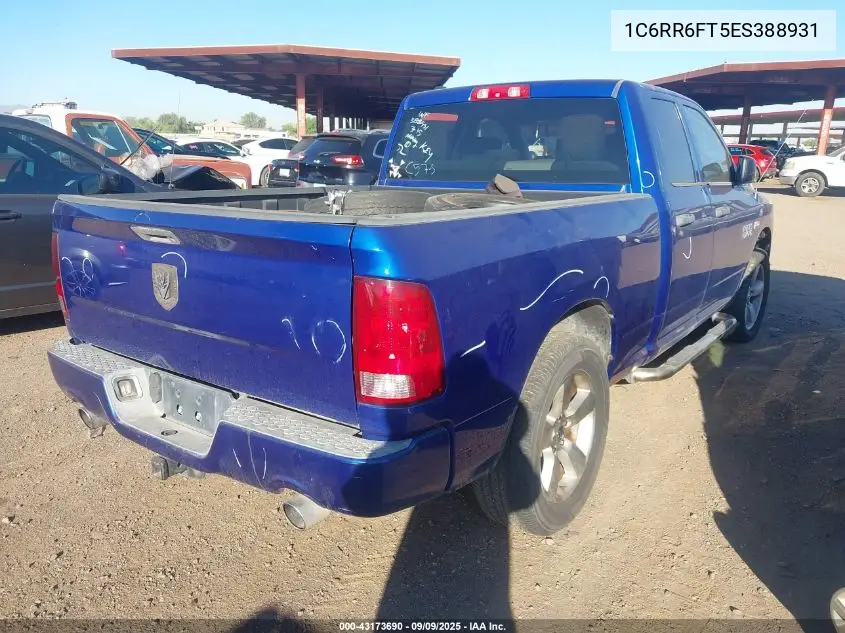 2014 Ram 1500 Express VIN: 1C6RR6FT5ES388931 Lot: 43173690