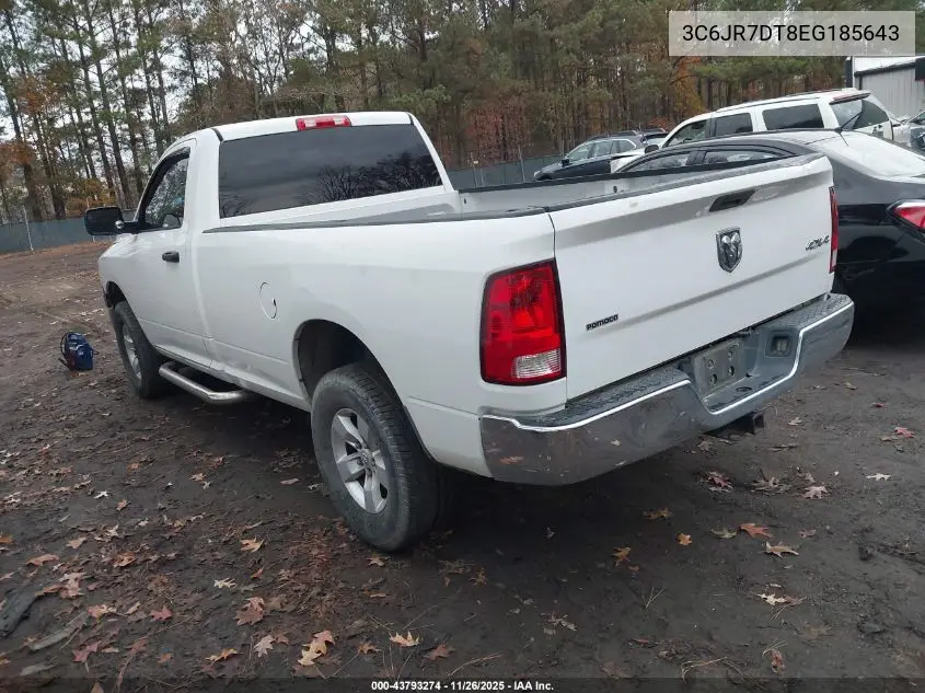 3C6JR7DT8EG185643 2014 Ram 1500 Tradesman