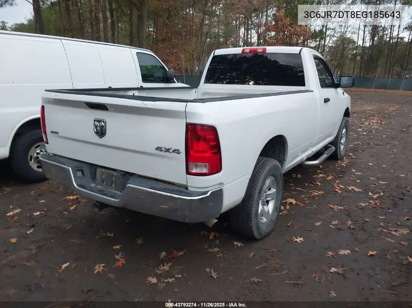 3C6JR7DT8EG185643 2014 Ram 1500 Tradesman