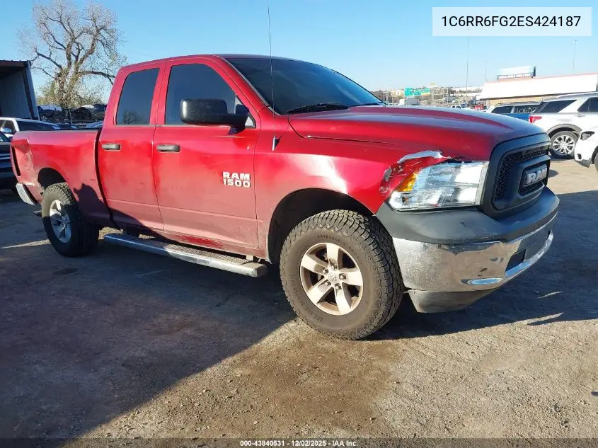 1C6RR6FG2ES424187 2014 Ram 1500 Tradesman