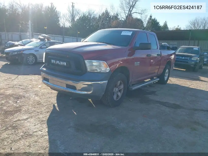 1C6RR6FG2ES424187 2014 Ram 1500 Tradesman