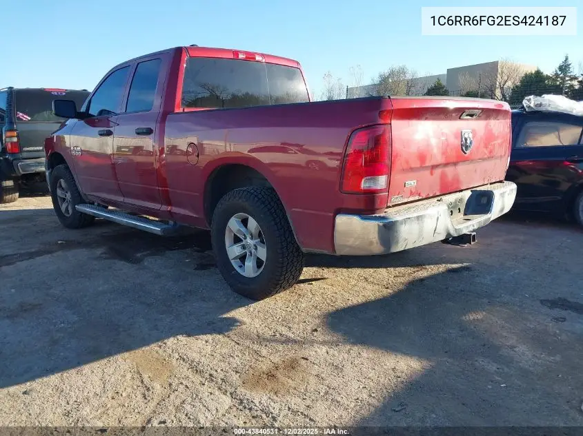 1C6RR6FG2ES424187 2014 Ram 1500 Tradesman