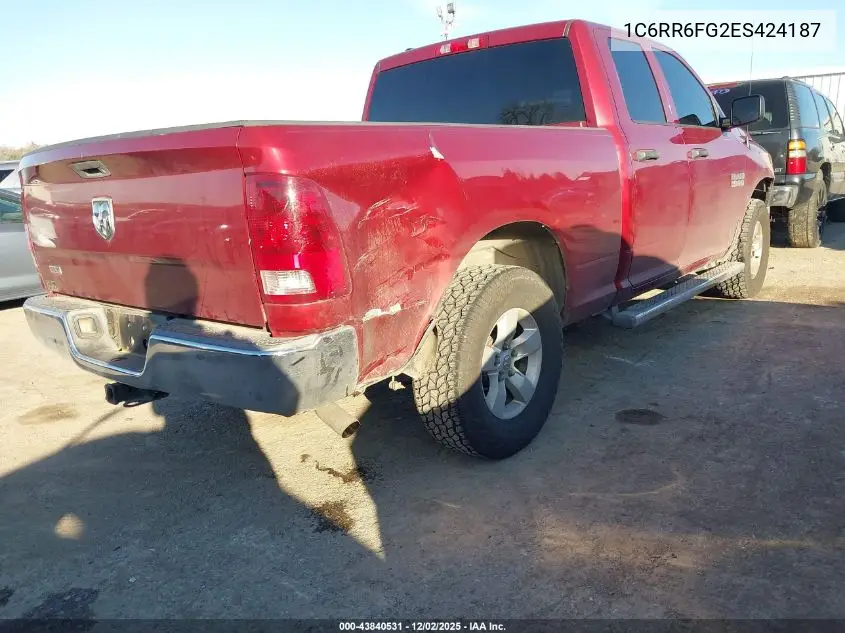 1C6RR6FG2ES424187 2014 Ram 1500 Tradesman
