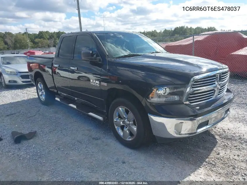 1C6RR6GT6ES478037 2014 Ram 1500 Big Horn