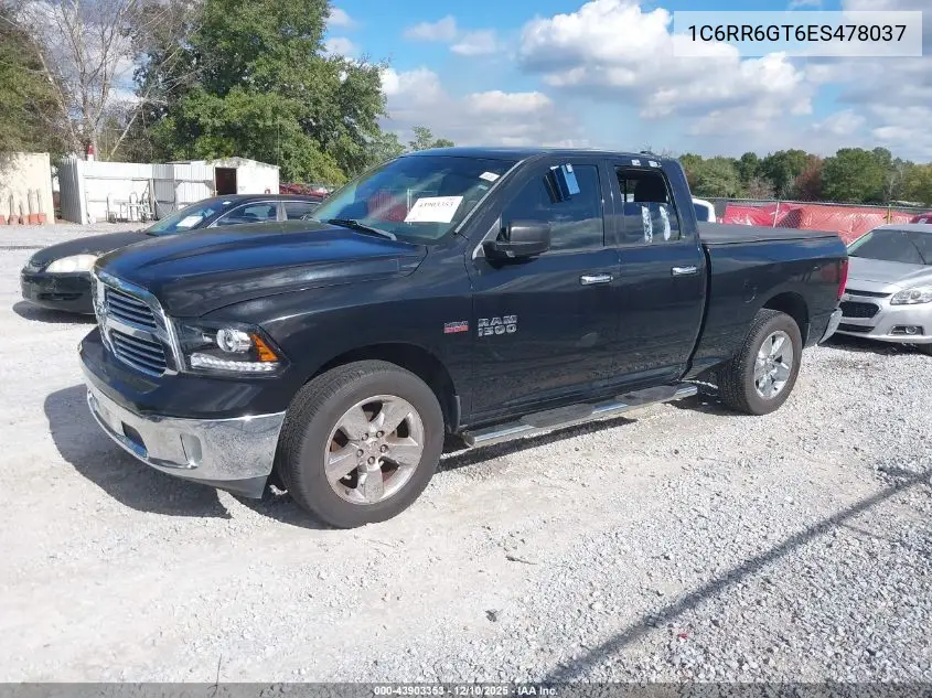 1C6RR6GT6ES478037 2014 Ram 1500 Big Horn