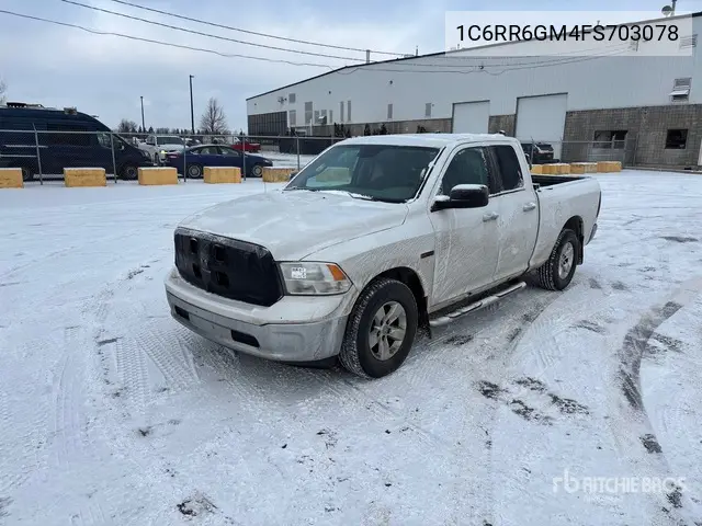 1C6RR6GM4FS703078 2015 Ram 1500 2015 Ram 1500 4X2 Extended Cab Pickup