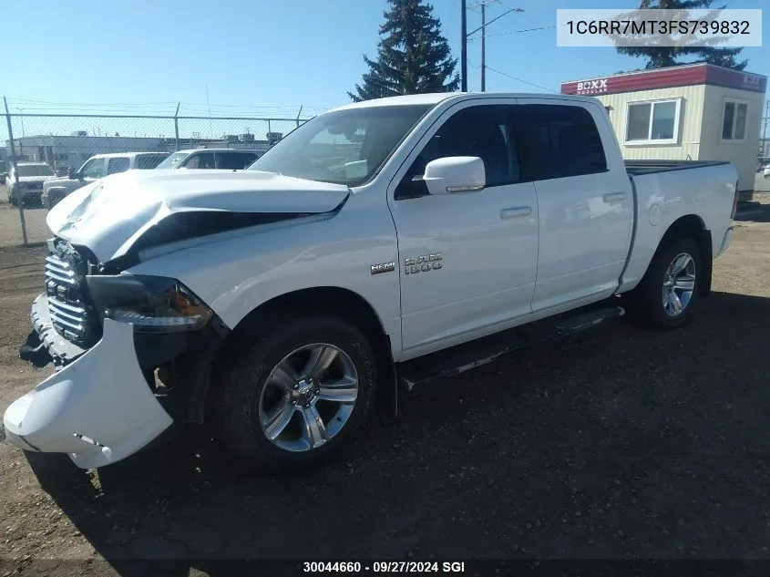 1C6RR7MT3FS739832 2015 Ram 1500 Sport