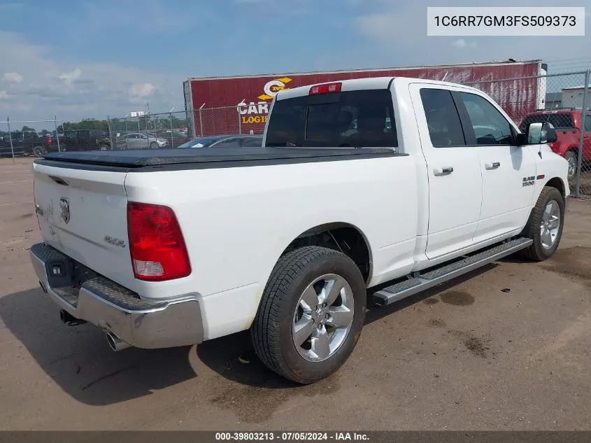 2015 Ram 1500 Big Horn VIN: 1C6RR7GM3FS509373 Lot: 39803213