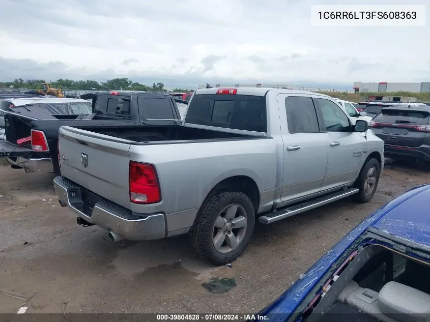 2015 Ram 1500 Lone Star VIN: 1C6RR6LT3FS608363 Lot: 39804828