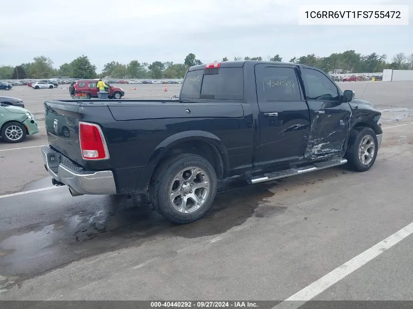 2015 Ram 1500 Laramie VIN: 1C6RR6VT1FS755472 Lot: 40440292