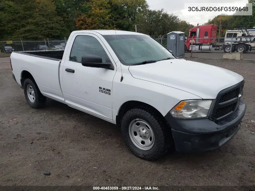 2015 Ram 1500 Tradesman VIN: 3C6JR6DG6FG559648 Lot: 40453059