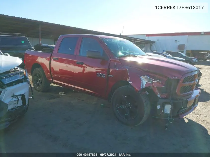 1C6RR6KT7FS613017 2015 Ram 1500 Express