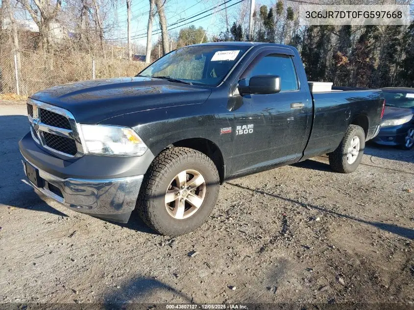 3C6JR7DT0FG597668 2015 Ram 1500 Tradesman