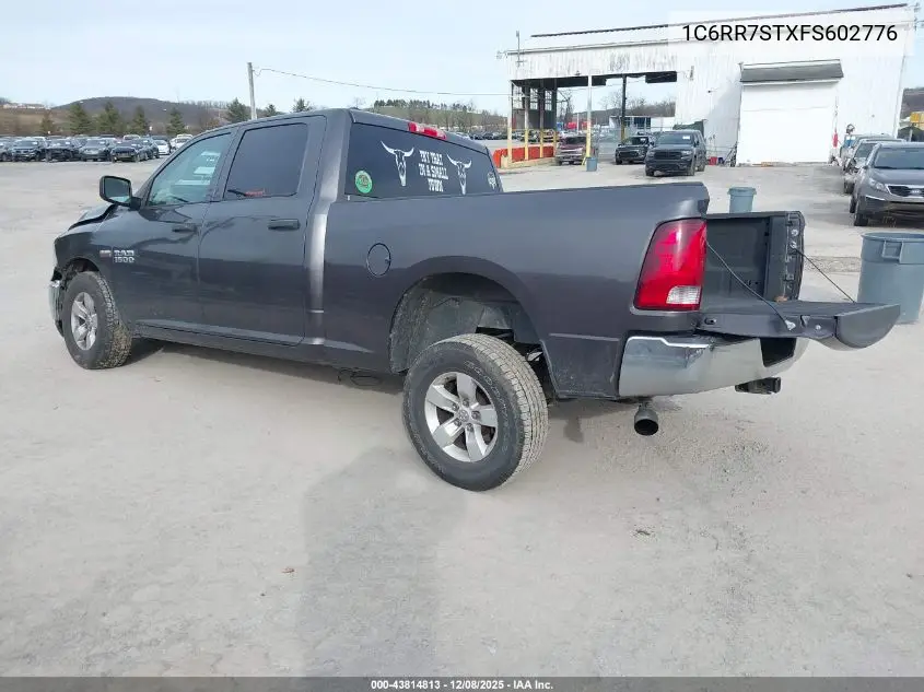 1C6RR7STXFS602776 2015 Ram 1500 Tradesman