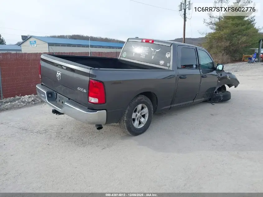 1C6RR7STXFS602776 2015 Ram 1500 Tradesman