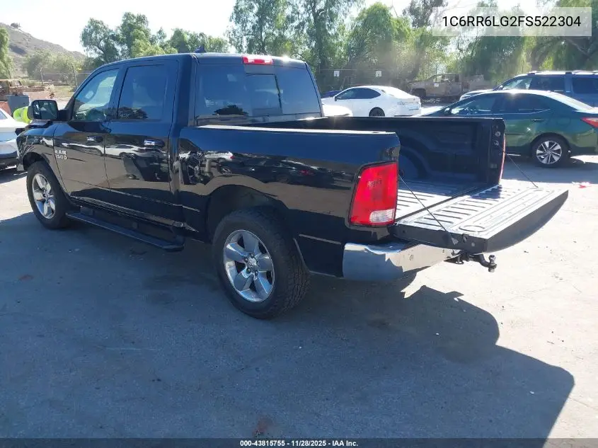 1C6RR6LG2FS522304 2015 Ram 1500 Big Horn