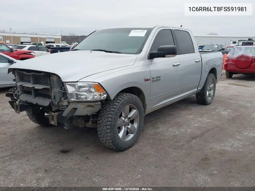 1C6RR6LT8FS591981 2015 Ram 1500 Big Horn
