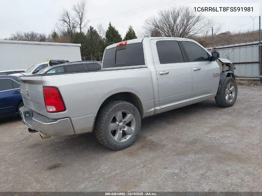 1C6RR6LT8FS591981 2015 Ram 1500 Big Horn