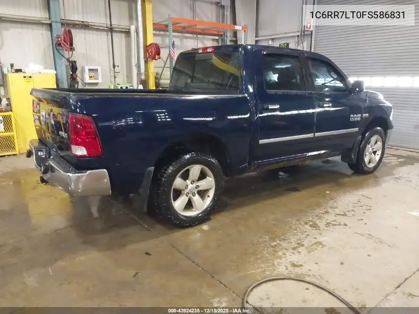 1C6RR7LT0FS586831 2015 Ram 1500 Slt