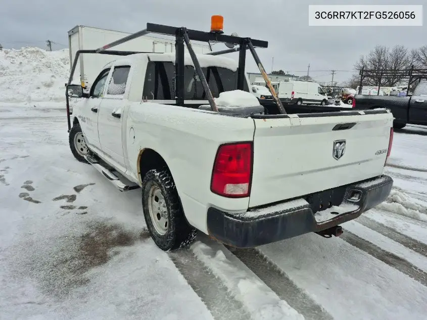 3C6RR7KT2FG526056 2015 Ram 1500 Tradesman