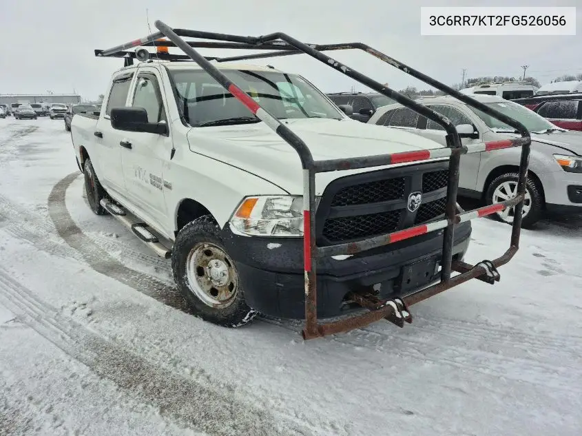 3C6RR7KT2FG526056 2015 Ram 1500 Tradesman
