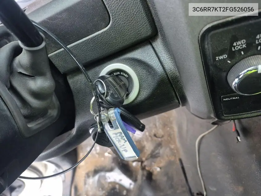 3C6RR7KT2FG526056 2015 Ram 1500 Tradesman