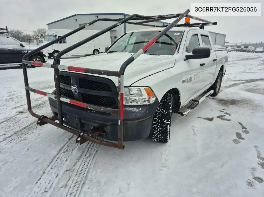 3C6RR7KT2FG526056 2015 Ram 1500 Tradesman