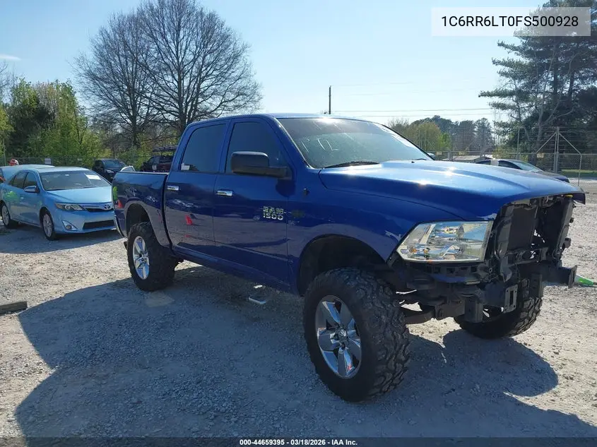 1C6RR6LT0FS500928 2015 Ram 1500 Big Horn