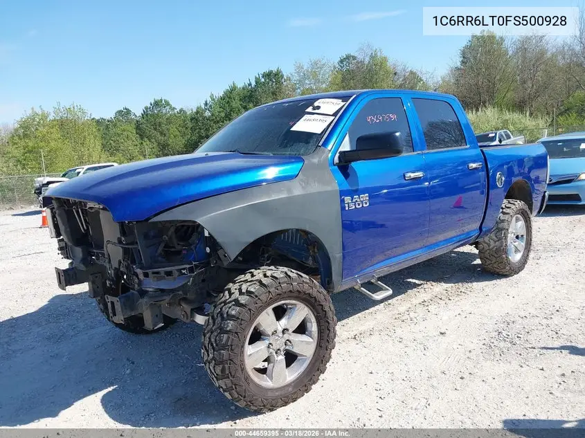 1C6RR6LT0FS500928 2015 Ram 1500 Big Horn