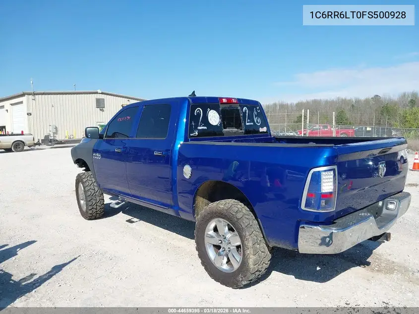 1C6RR6LT0FS500928 2015 Ram 1500 Big Horn