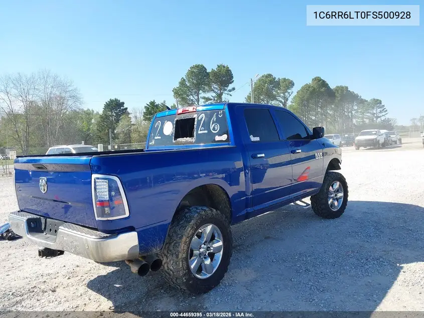 1C6RR6LT0FS500928 2015 Ram 1500 Big Horn