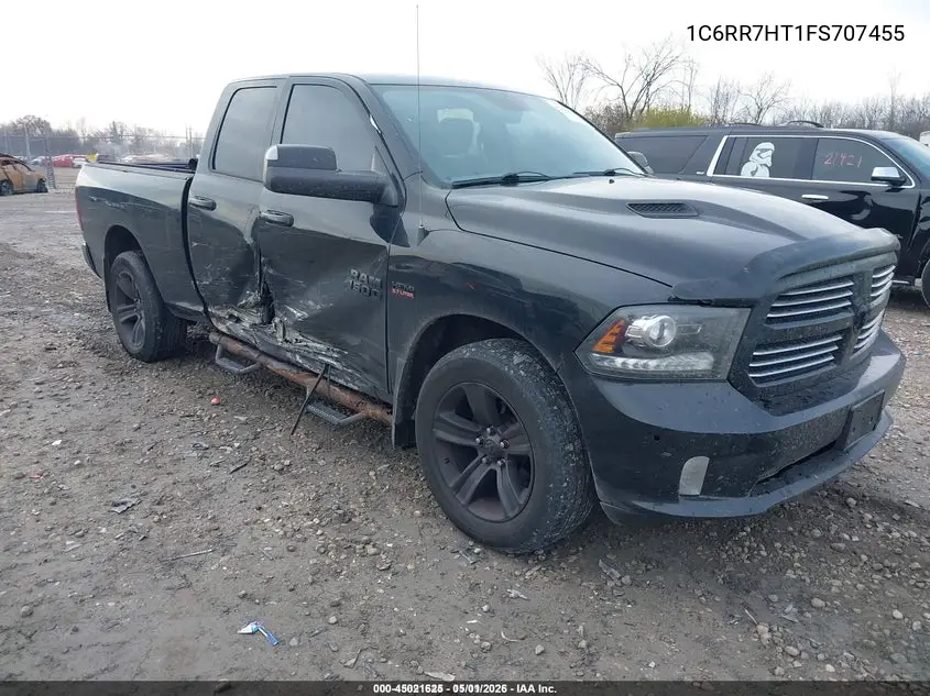 1C6RR7HT1FS707455 2015 Ram 1500 Sport