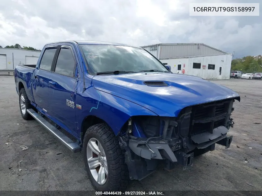 2016 Ram 1500 Sport VIN: 1C6RR7UT9GS158997 Lot: 40446439