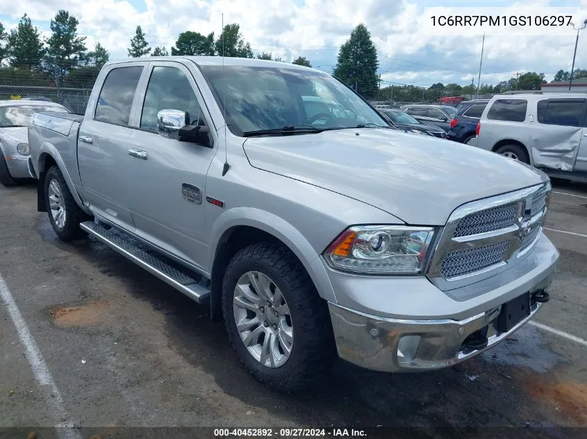 2016 Ram 1500 Longhorn VIN: 1C6RR7PM1GS106297 Lot: 40452892